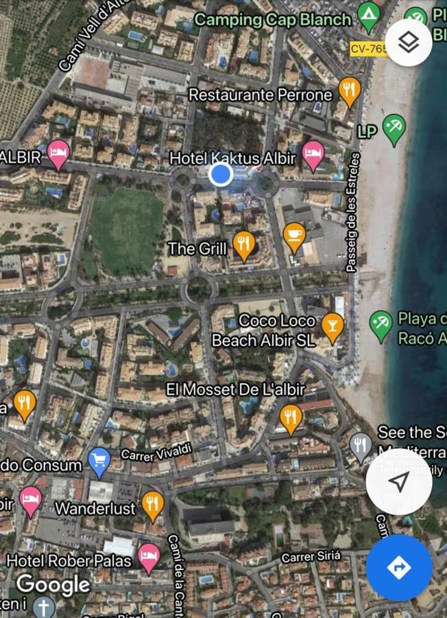 Bright Sunny Albir Beach Apartment El Albir Esterno foto